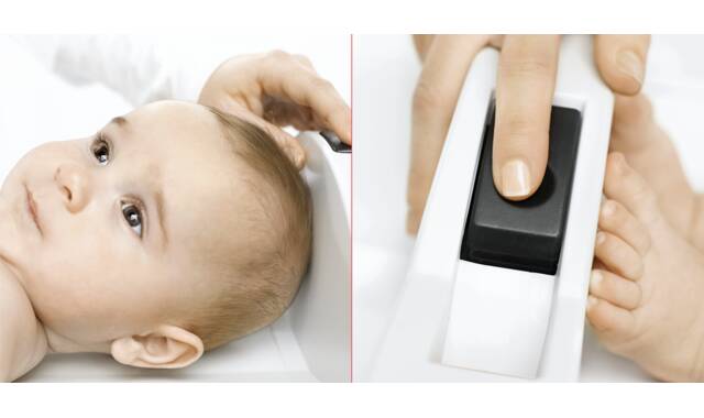 Seca - 416 mobiele meetbak voor baby's en kinderen